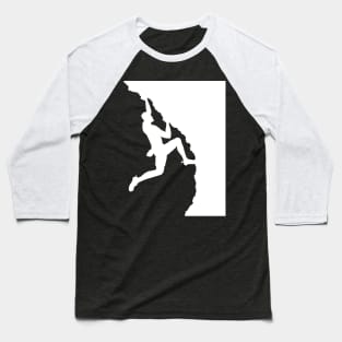 Rock Climber image design Baseball T-Shirt